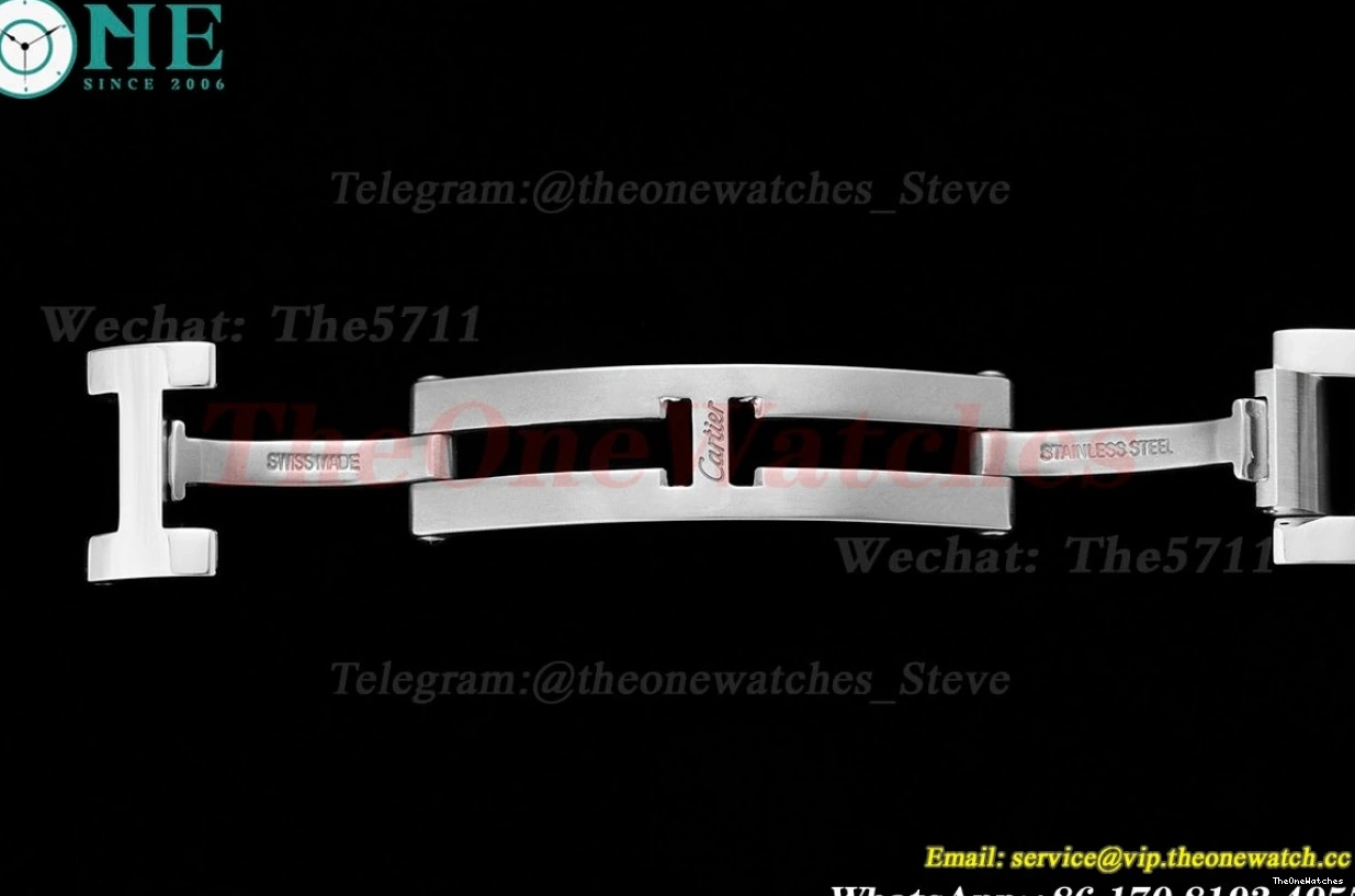 De AF 33mm Ballon White Dia Quartz Cartier SS SS Bleu 0414